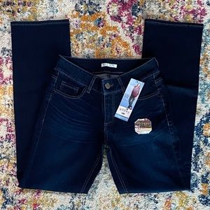 NWT Riders by Lee Mid-Rise Straight Leg Slender Stretch Jeans Size 6M